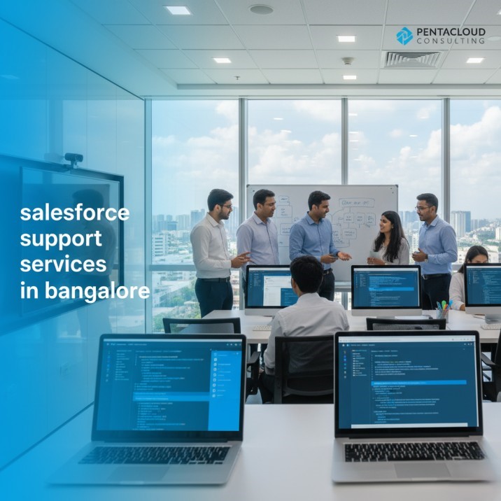 Salesforce Support Services in Bangalore – 7 Essential Ways Pentacloud Keeps Your CRM