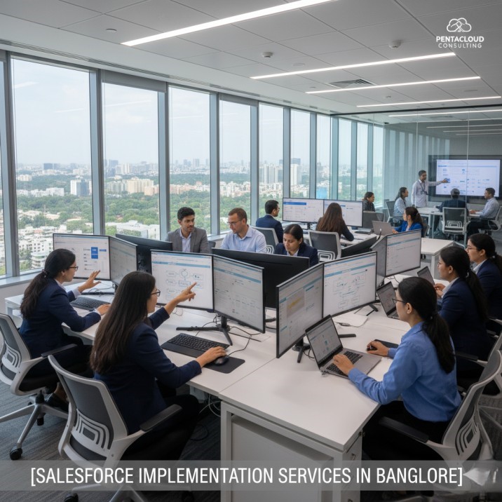 Salesforce Implementation Services in Bangalore: The Proven 7-Step Strategy by Pentacloud to Accelerate Your Business Growth