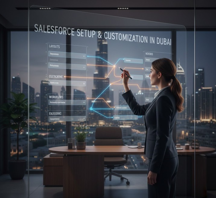 salesforce setup and customization in dubai