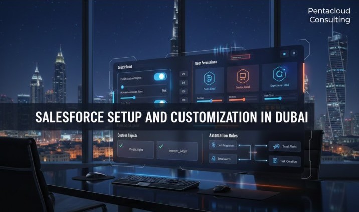 Salesforce setup and customization in Dubai