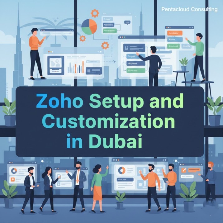 Zoho setup and customization in Dubai
