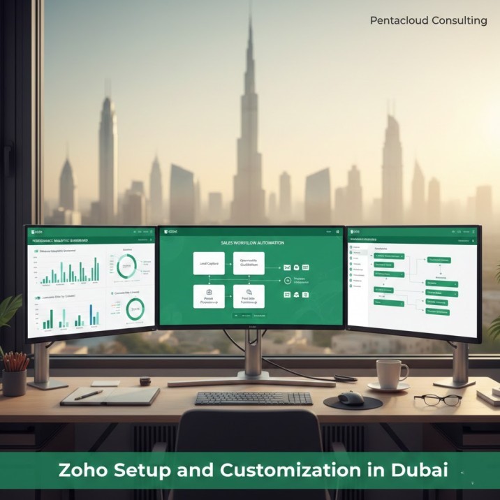 Zoho setup and customization in Dubai