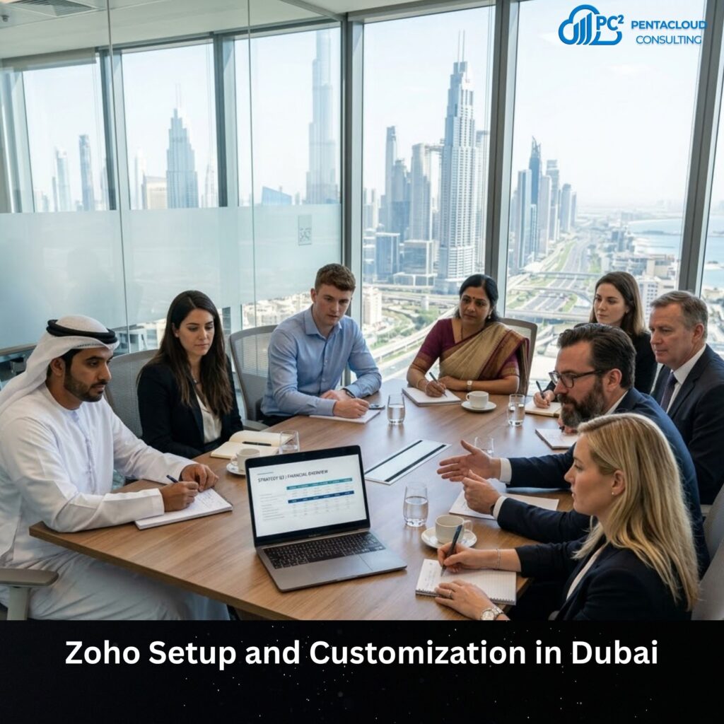 zoho setup and customization in dubai