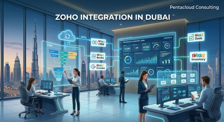 Zoho Integration in Dubai for Better Business Connectivity